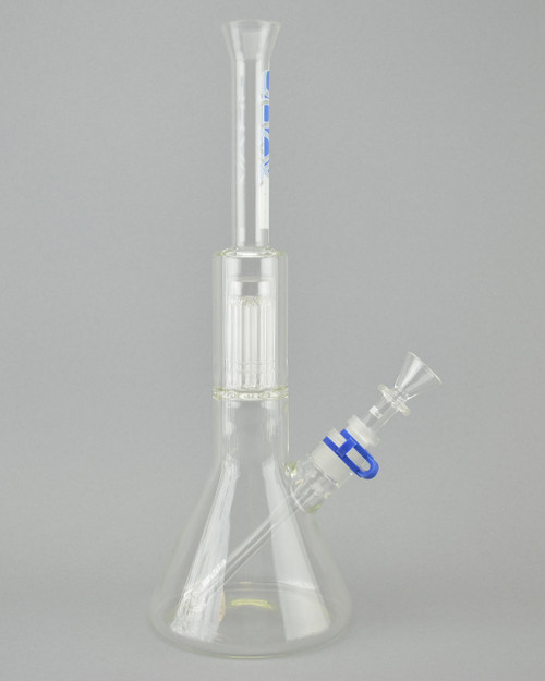 GRAV LABS - Beaker Bong w/ 14mm Removable Diffused Downstem, Tree Perc & Martini Bowl (Pick Your Color)