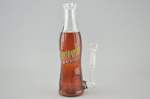 CRUSH - Coke Bottle Dab Rig w/ 14mm Joint & Domeless Quartz Nail - #1