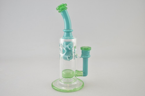BIG J - Straight Fab Rig w/ Geometric Perc & 14mm Female Joint - #1