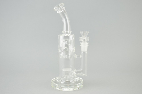 BARE - Straight Fab Rig w/ Seed of Life Perc & 14mm Slide