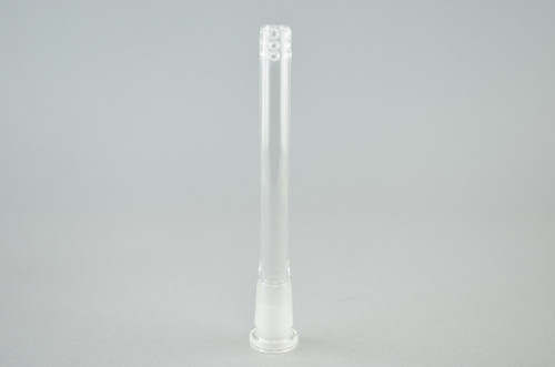 MIO - Glass on Glass Downstem w/ 12-hole Diffusion - 18mm to 14mm (Pick Your Length)