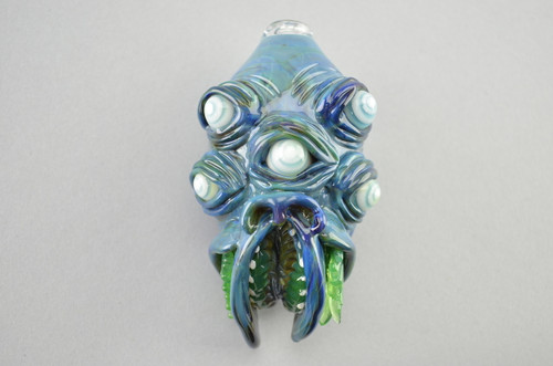 JORDY MINNICK - Alien Head Dry Hand Pipe