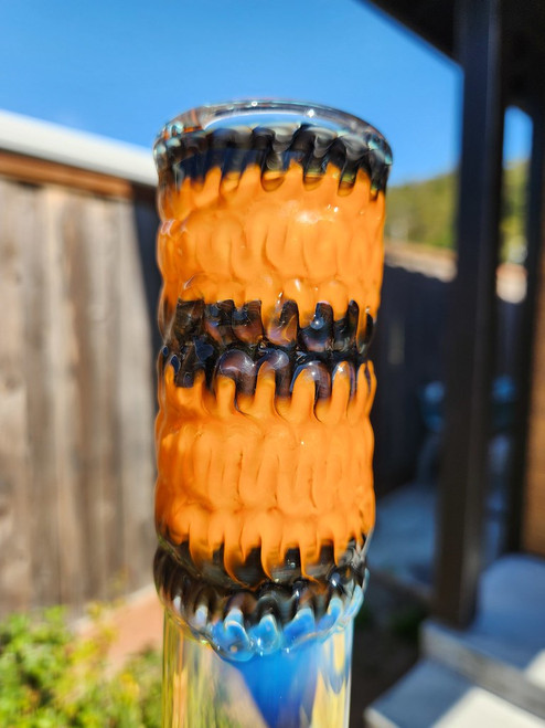 ASHME - 44mm Wrap n' Rake Gridline Tube  - Black / Orange