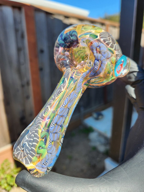 MICHAEL CROUCH - Fully Worked Inside Out Dry Pipe Spoon - #6