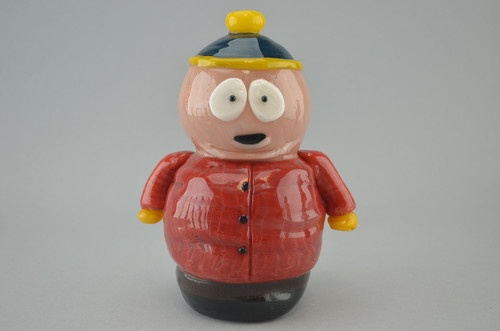 TAMMY BALLER - "Cartman from South Park" Vapor Rig w/ 14mm Fixed 2-hole Diffy & Dome