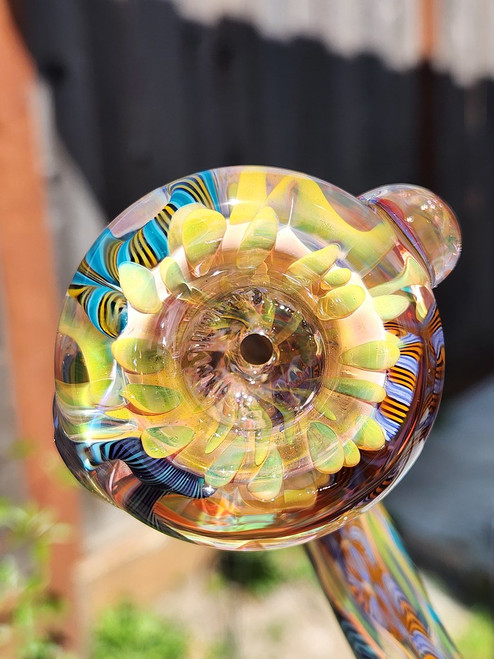 MICHAEL CROUCH - Fully Worked Inside Out Dry Sherlock Pipe - #8
