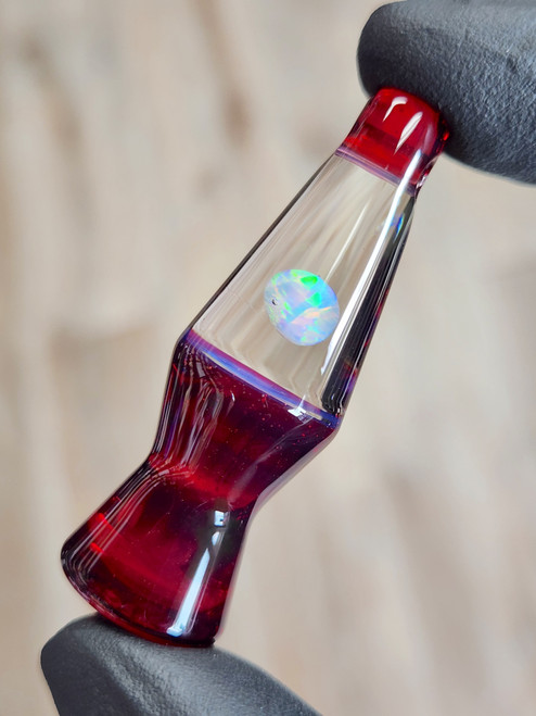 OOPAZI - Lava Lamp Glass Pendant w/ Gibson Opal - Phoenix