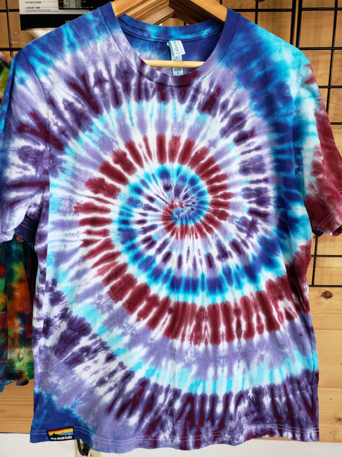 THE DAB LAB - Tie Dye T-Shirt - XL - #7 (Handmade in the USA)