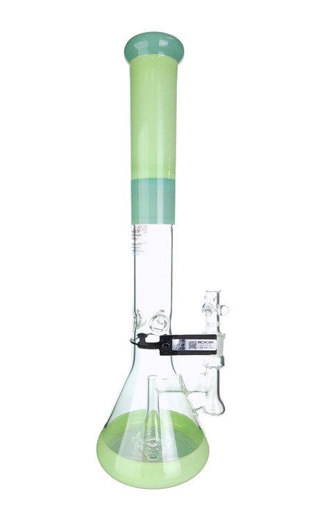 ROOR TECH - Fixed Stemless Beaker Tube w/ 18mm 3-Hole Slide - Mint / Green