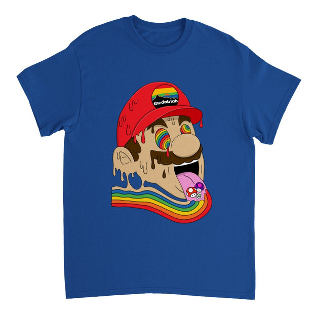 THE DAB LAB - "Super Trippy Mario" Heavyweight Unisex T Shirt