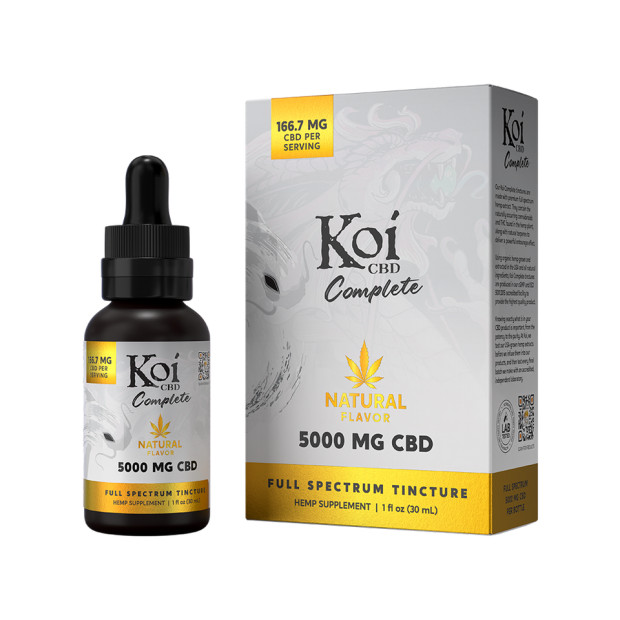 KOI - Complete Full Spectrum CBD Tincture (5000mg)