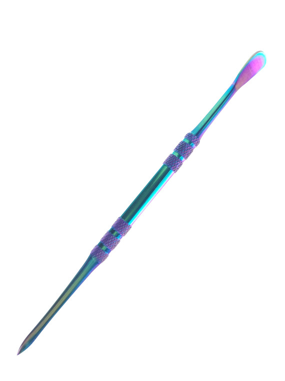 Double Sided Chromatic Stainless Steel Dabber Tool - #2