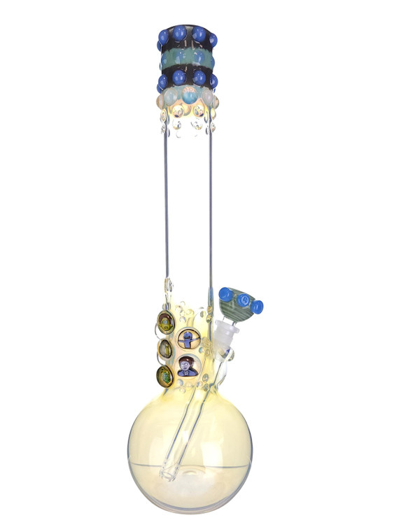 TRIDENT - Rick & Morty Millie Glass Bong - 44mm (A)