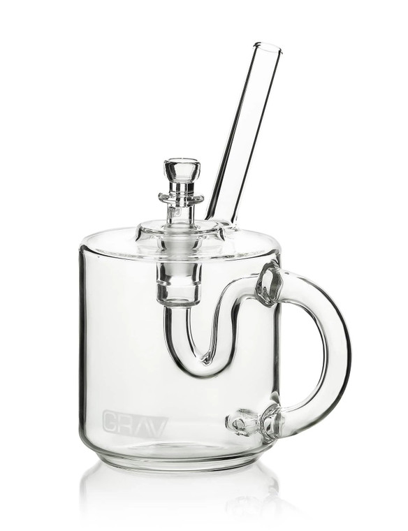 GRAV - Glass Coffee Mug Bubbler w/ 14mm Slide