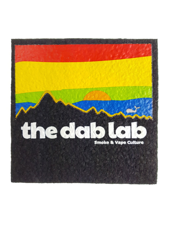 MOODMATS - 5" Square Bong Pad & Dab Rig Coaster - The Dab Lab (Pacifica)