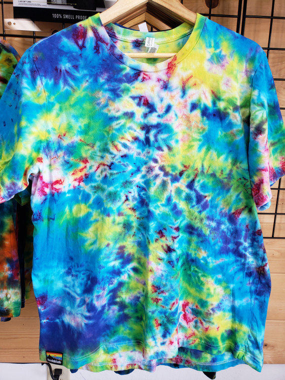 THE DAB LAB - Tie Dye T-Shirt - XL - #5 (Handmade in the USA)