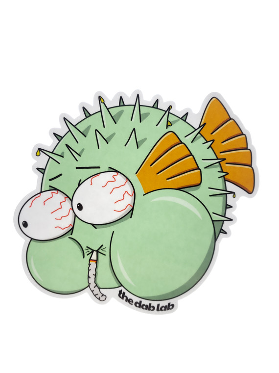 THE DAB LAB - "Puffin Puffer Fish" Sticker