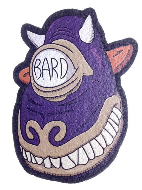 MOODMATS - Limited Edition Artist Series Bong Pad & Dab Rig Coaster - Bard Glass