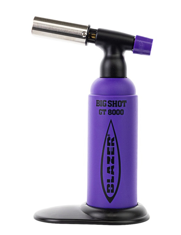 Blazer - Big Shot GT 8000 Butane Torch - Purple / Black (Limited Edition)