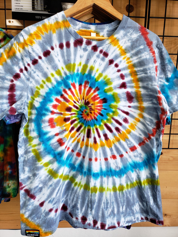 THE DAB LAB - Tie Dye T-Shirt - XL - #13 (Handmade in the USA)