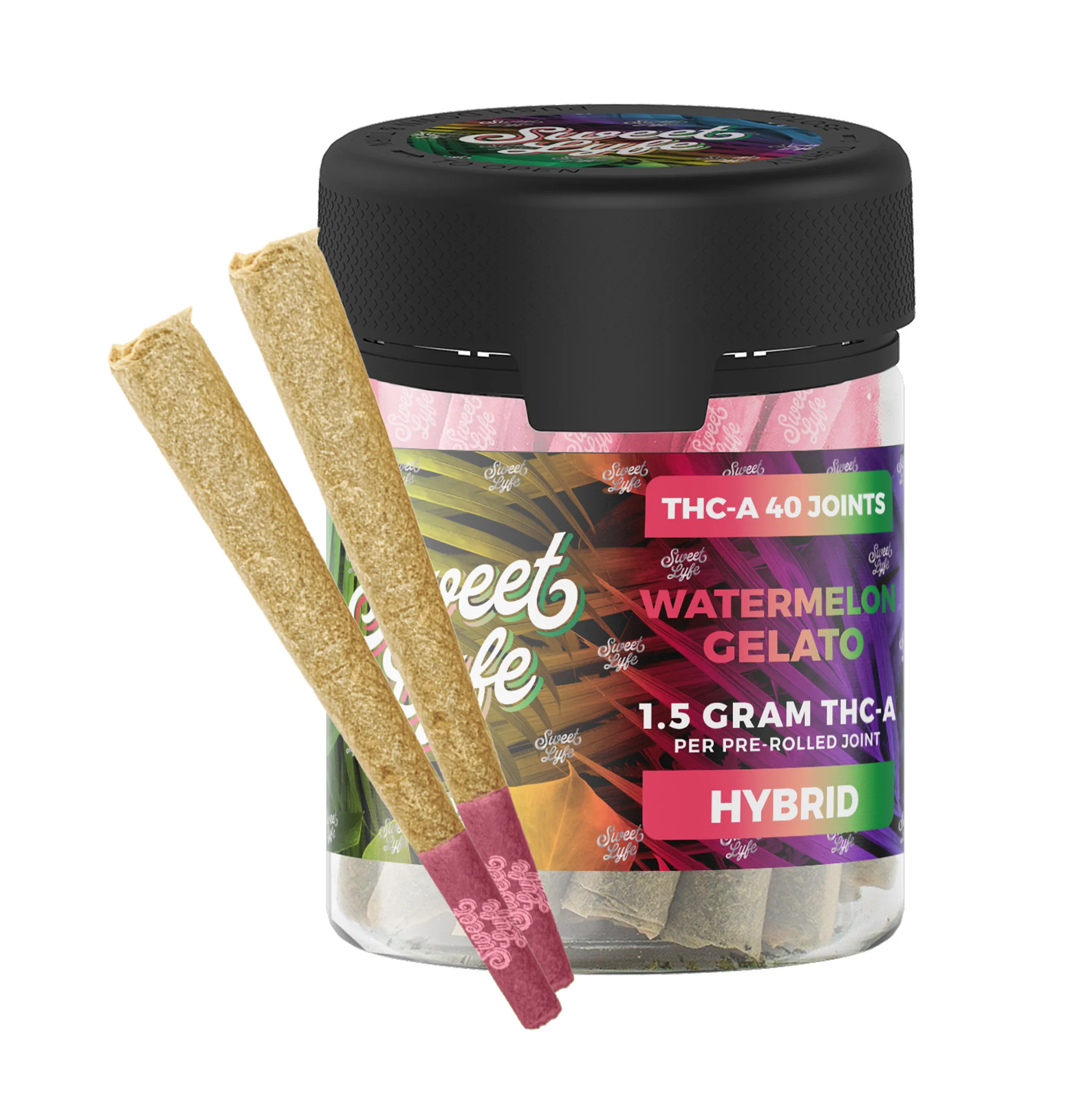 SWEET LYFE 1.5 Gram THCA PreRolled Joint Watermelon Gelato