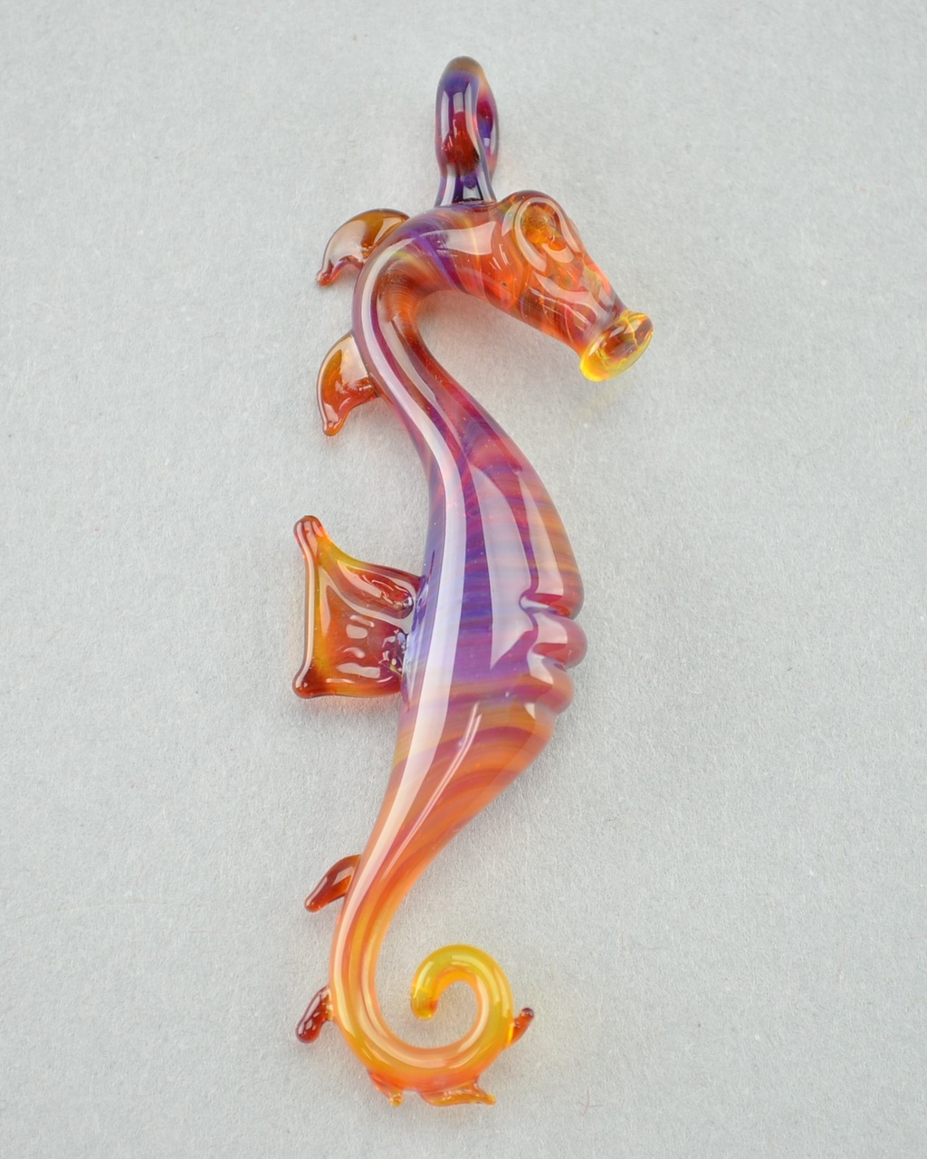 CAPE Glass Seahorse Pendant 2 The Dab Lab