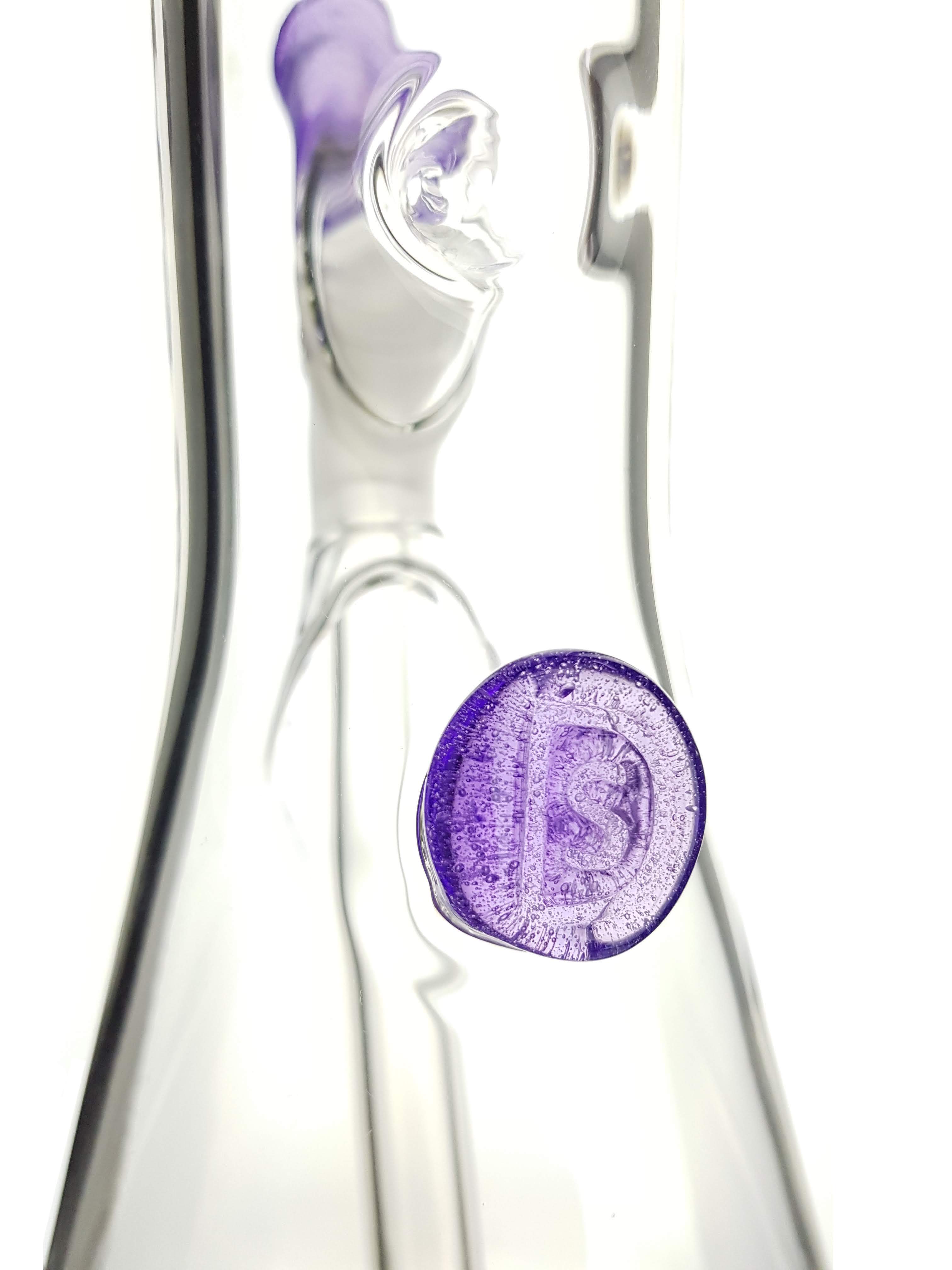 Dab DESIGNER SCI The 14mm Lab - Purple - Lollipop - Beaker Bong 14\