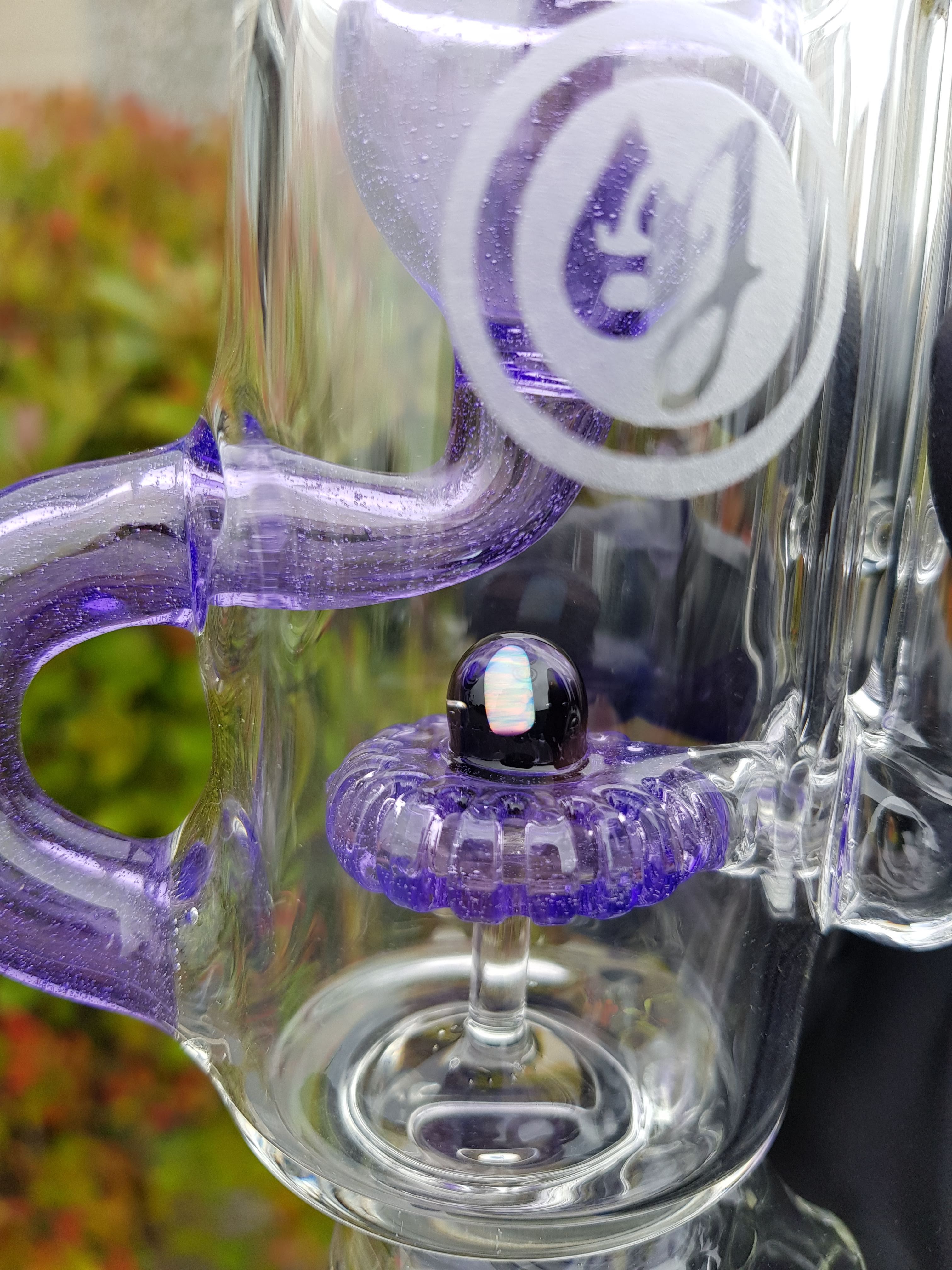 Monark Puffco Peak Colored Klein Recycler Attachment - The Pipe King