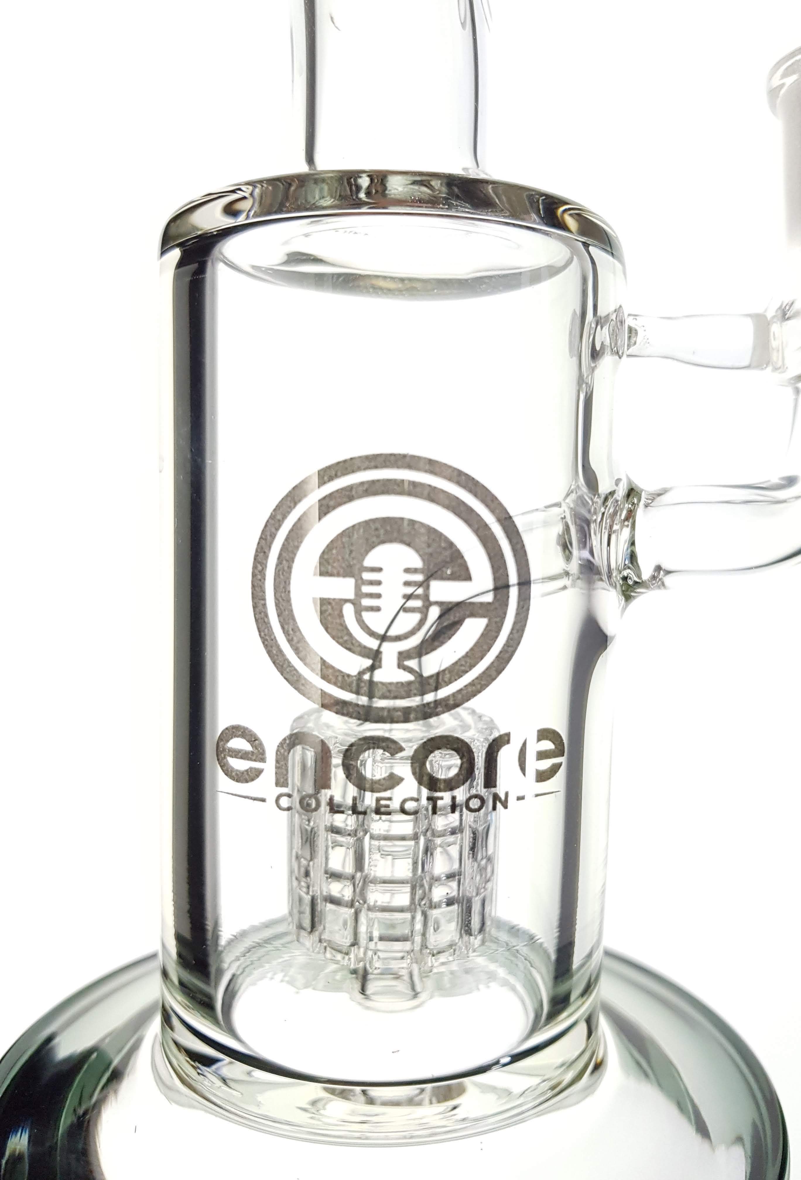 ENCORE Matrix Dab Rig w/ 14mm Female Joint & Quartz Banger Smoke