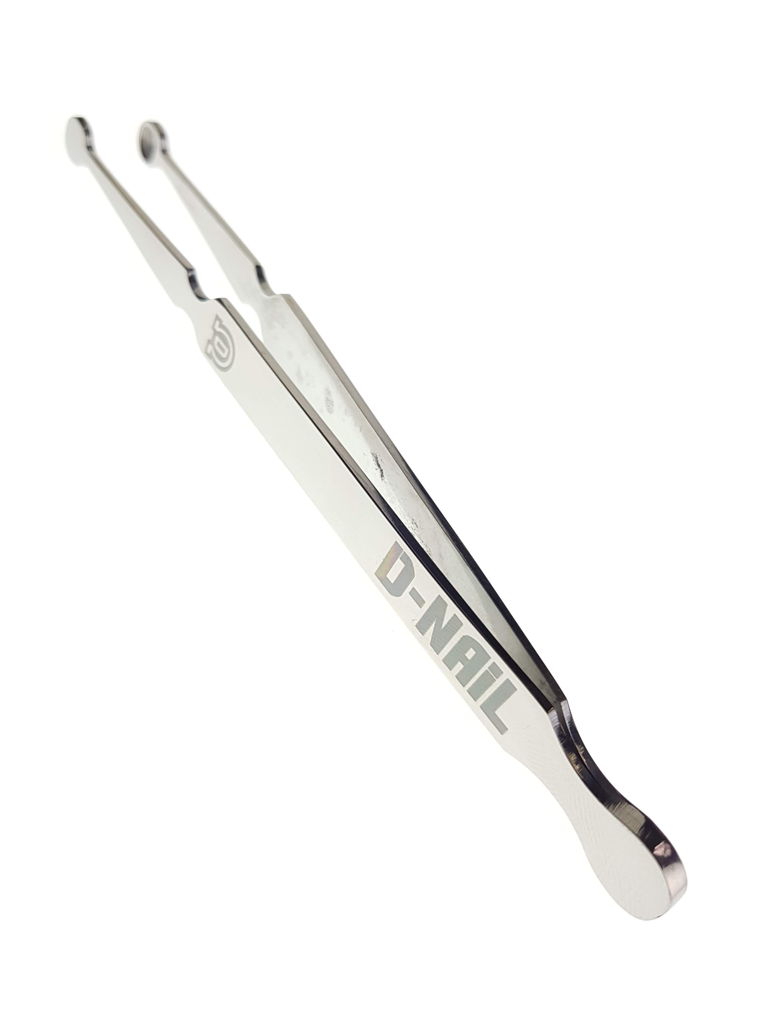 D-Nail - Round Tip Tweezers for Banger Beads - The Dab Lab