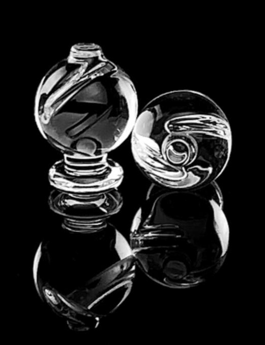 ETERNAL Marble Spinner Bubble Carb Cap for Puffco Peak or Focus V