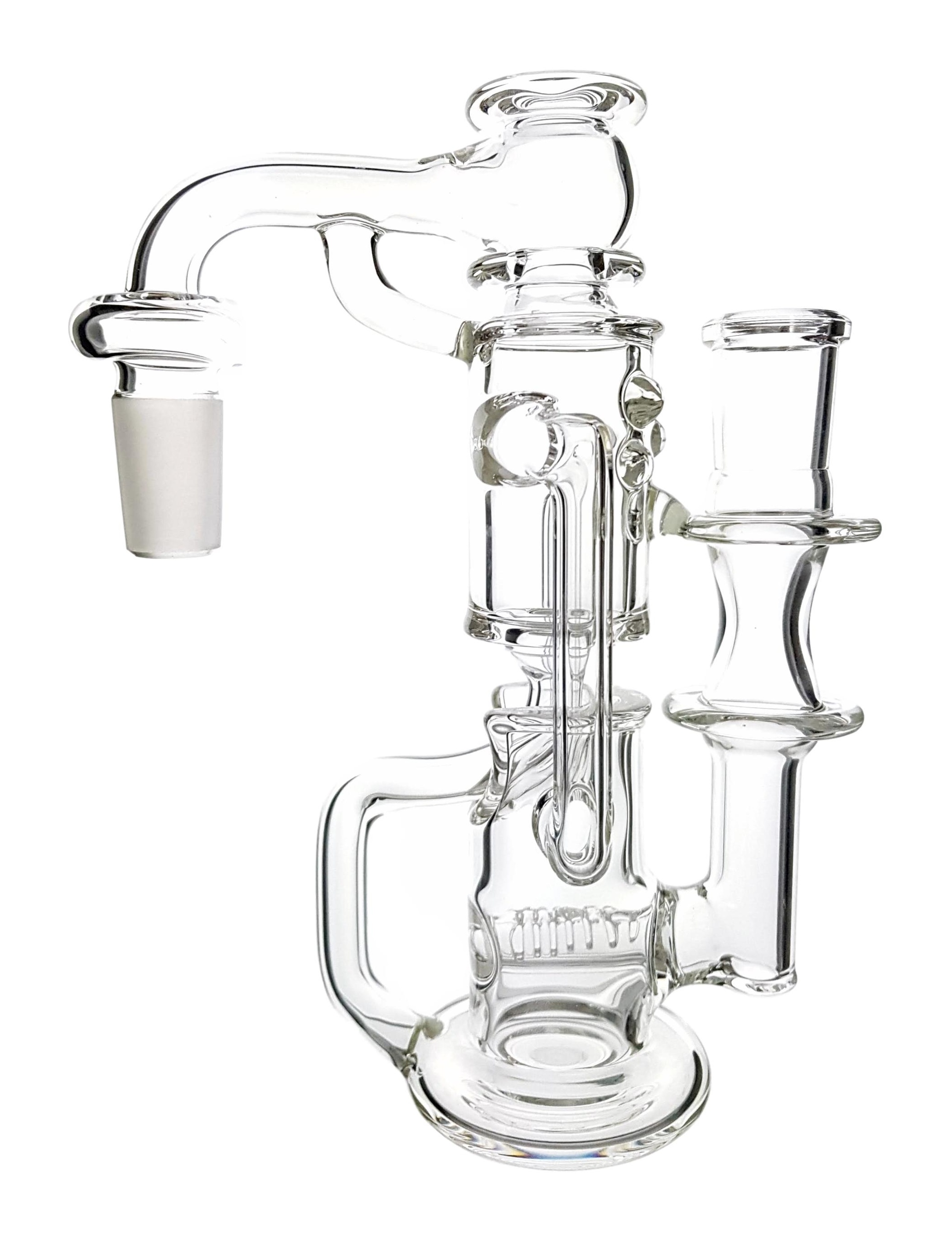 Ery Glass - Puffco Peak Glass Attachment - Double Uptake Recycler