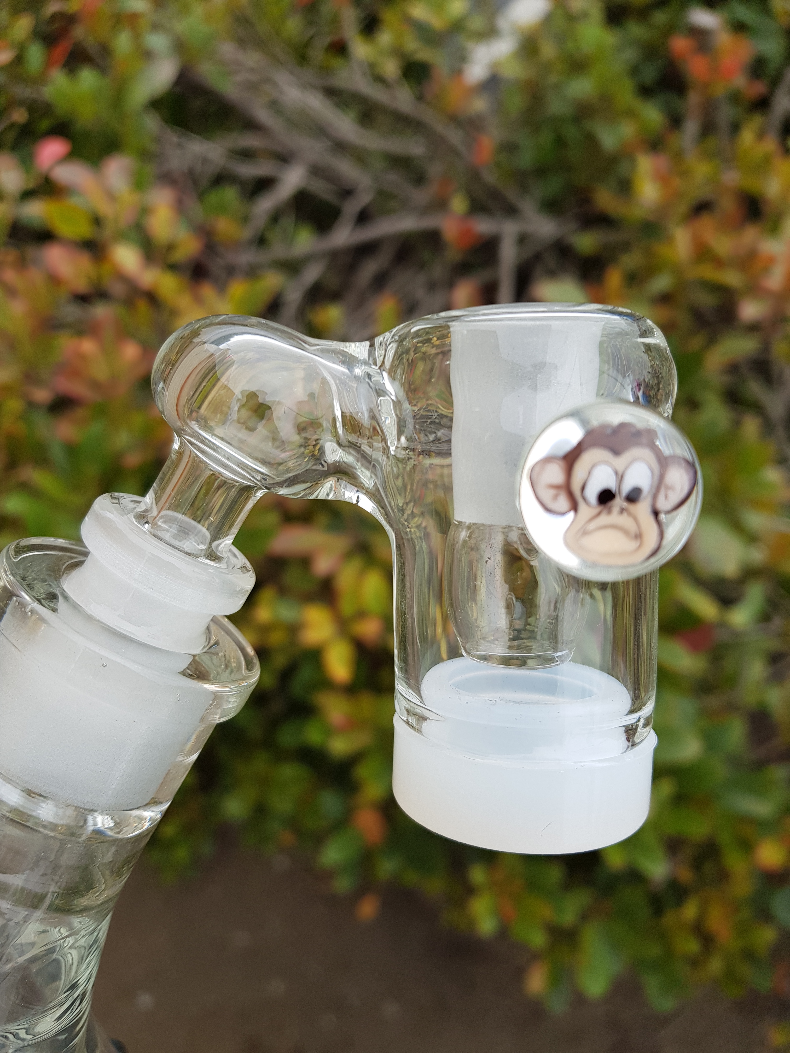 RICK BIRD BARRY - Oil Reclaim Catcher w/ Millie MIB & Silicone Jar - 10mm  to 10mm (Pick Millie Image) - The Dab Lab