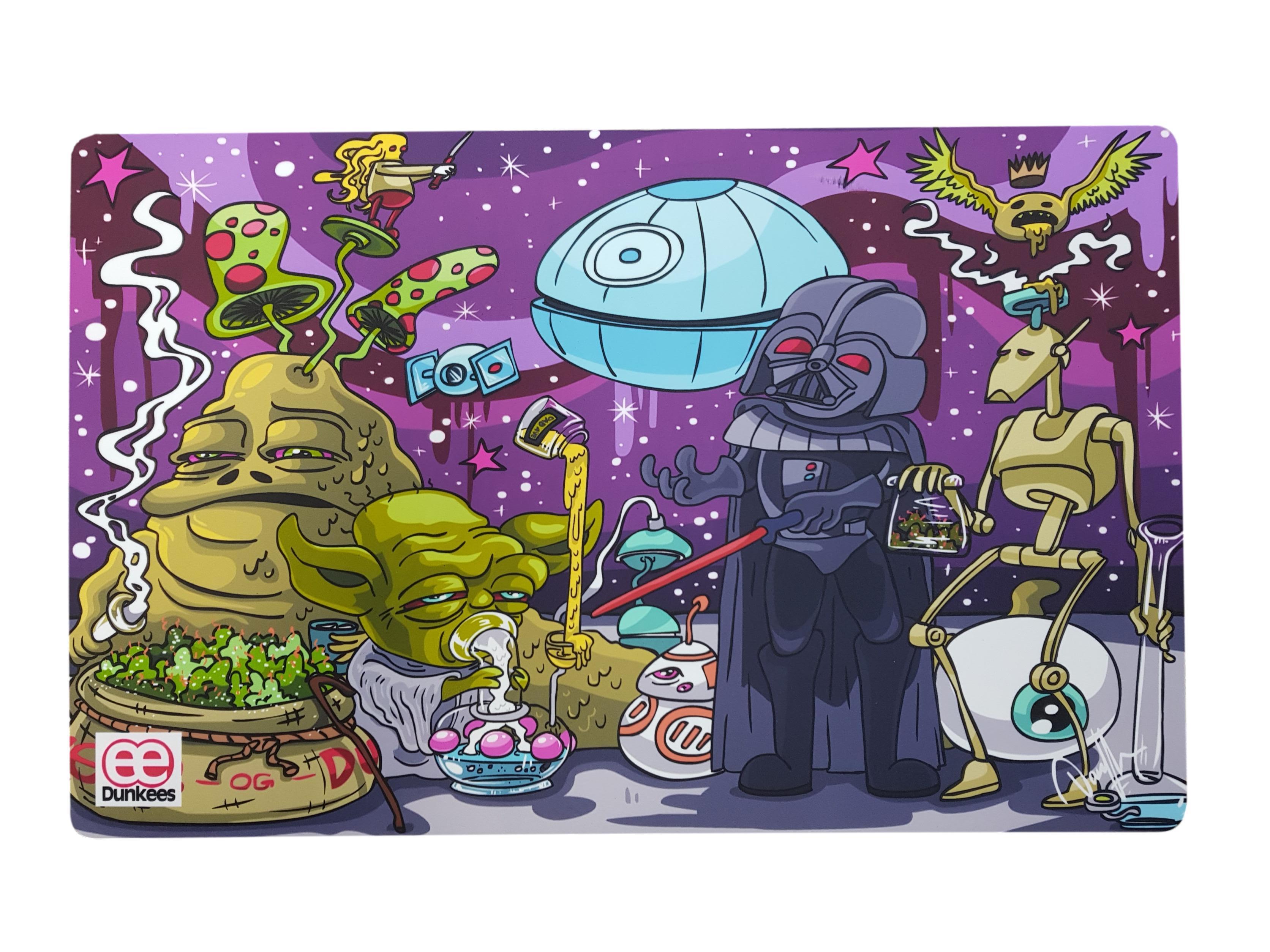 DUNKEES Large NonStick Silicone Dab Mat Dab Wars The Dab Lab