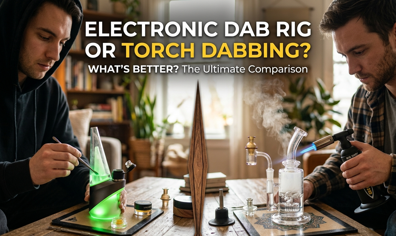 Electronic Dab Rig or Torch Dabbing? What's Better?