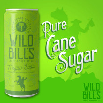 WILD BILL'S - Craft Sugar Cane Soda - Mojito Soda