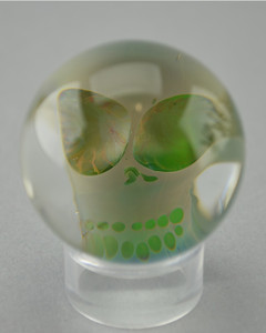 BOB SNODGRASS - Single Fume Skull Marble - #3 - The Dab Lab