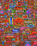 Nifty Neon 1500 Piece Jigsaw Puzzle for sale by Springbok Puzzles
