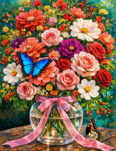 パズルの牡丹 Flowers & Home Puzzles | Springbok-puzzles