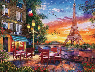 Paris Romance 500 Piece Jigsaw Puzzle
