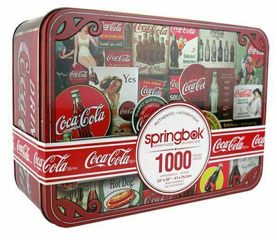 Springbok Coca Cola History Jigsaw Puzzle 1000pc