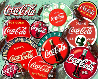Coca-Cola Classic Signs 1000 Piece Jigsaw Puzzle