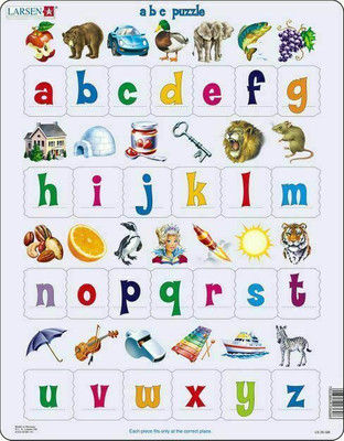 Uitmaken Mantsjoerije thuis ABC 26 Piece Children's Educational Jigsaw Puzzle