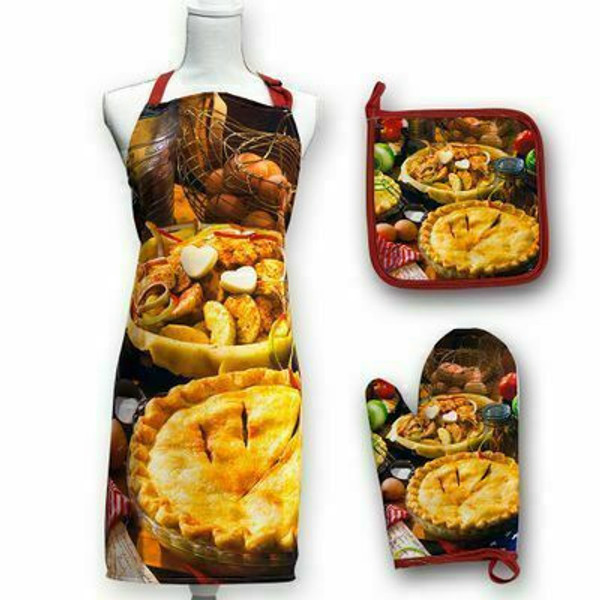 Apple Pie Apron Set