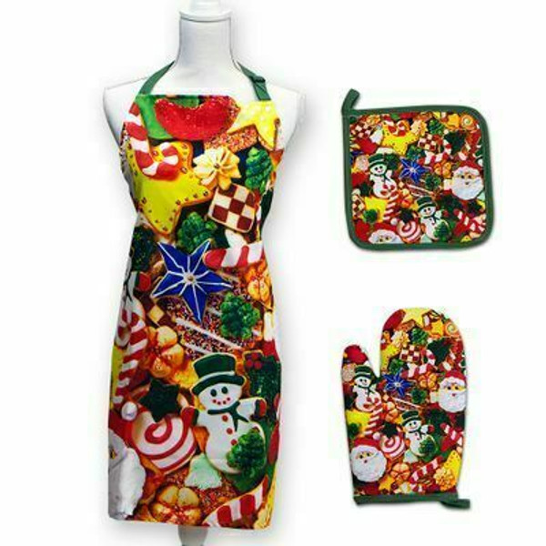 Cookie Cutouts Apron Set