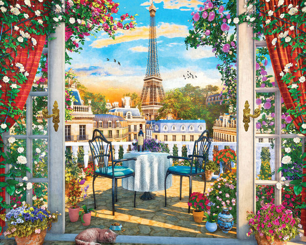 Luxurious Lookout 1000 Piece Jigsaw Puzzle for sale by Springbok Puzzles