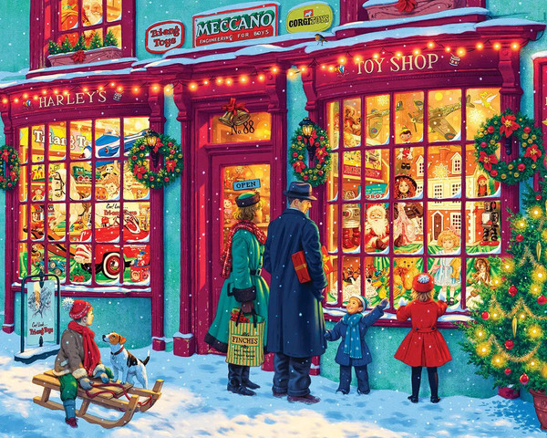 Toy Shop 1000 Piece Jigsaw Puzzle for sale by Springbok Puzzles