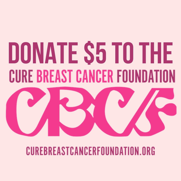 Donate $5 to Cure Breast Cancer Foundation