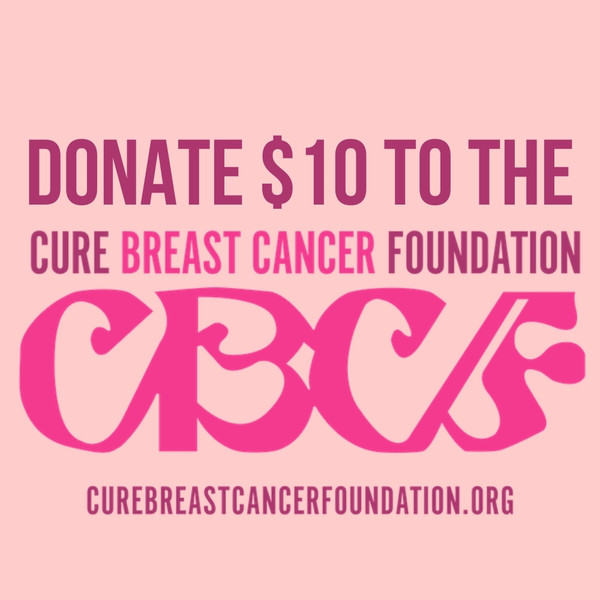 Donate $10 to Cure Breast Cancer Foundation