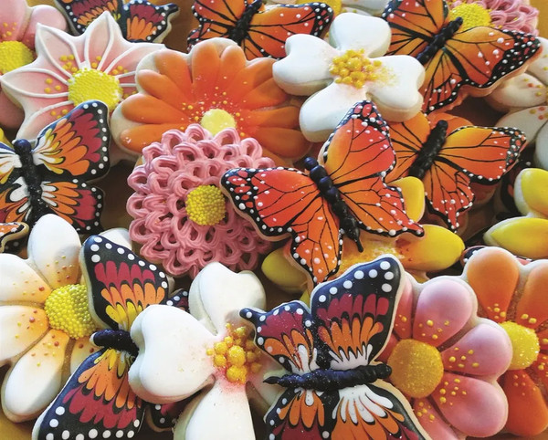 Butterfly Cookies 1000 Piece Jigsaw Puzzle for sale by Springbok Puzzles